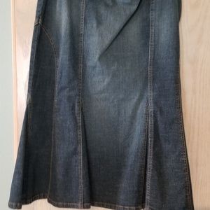 Jean skirt